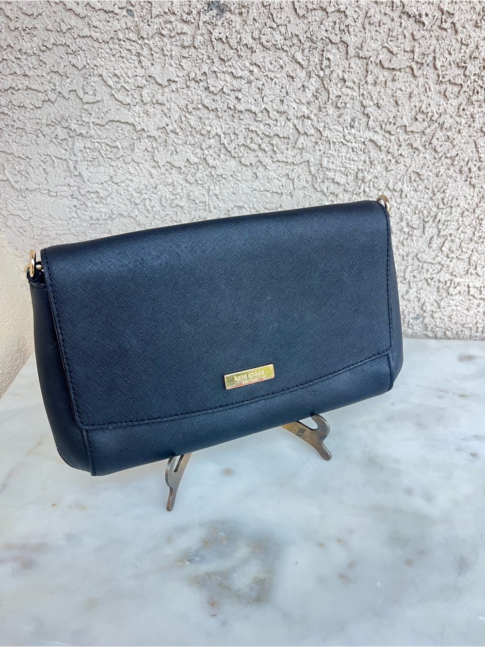 Kate Spade black clutch